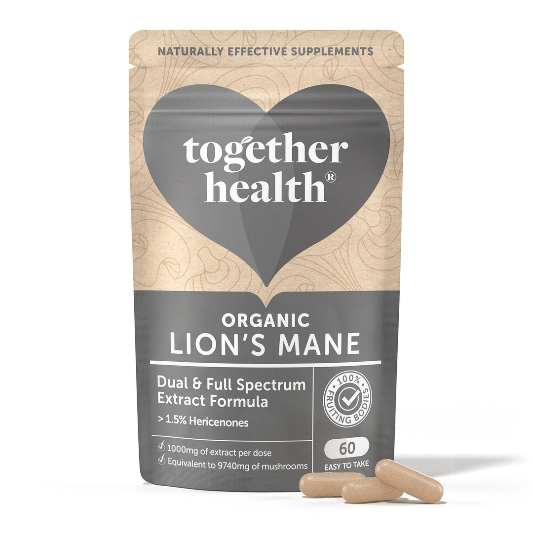 The Positive Company - Lion’s Mane Mushroom 9740 mg — High Strength | 60 Capsules