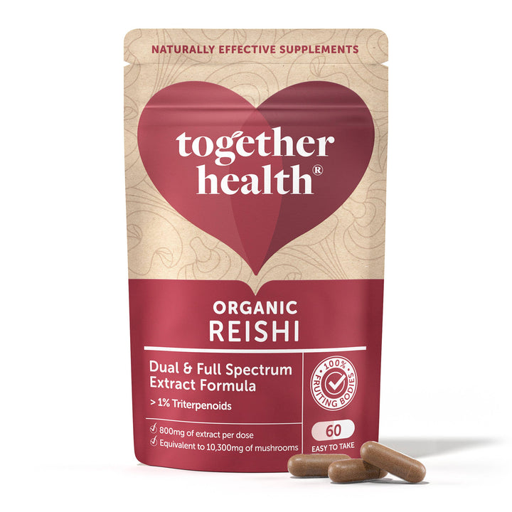 The Positive Company -Reishi Mushroom 10,300mg - High Strength – 60 Capsules