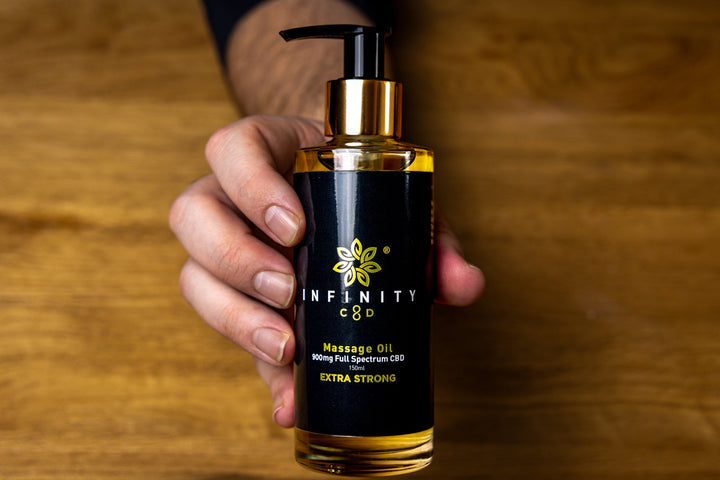 Infinity CBD - CBD Massage Oil Full Spectrum | Relaxation & Recovery