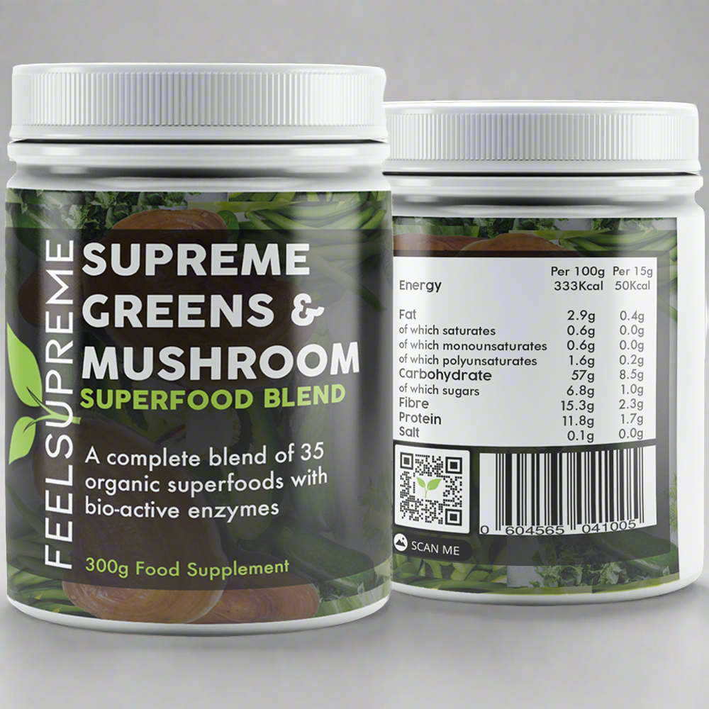 Feel Supreme - Supreme Greens And Mushroom Superfood Blend