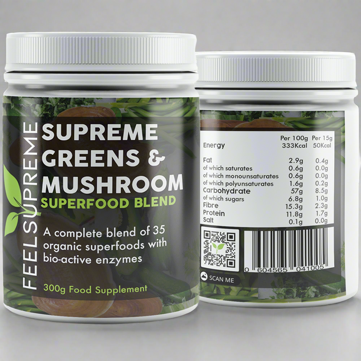 Feel Supreme - Supreme Greens And Mushroom Superfood Blend