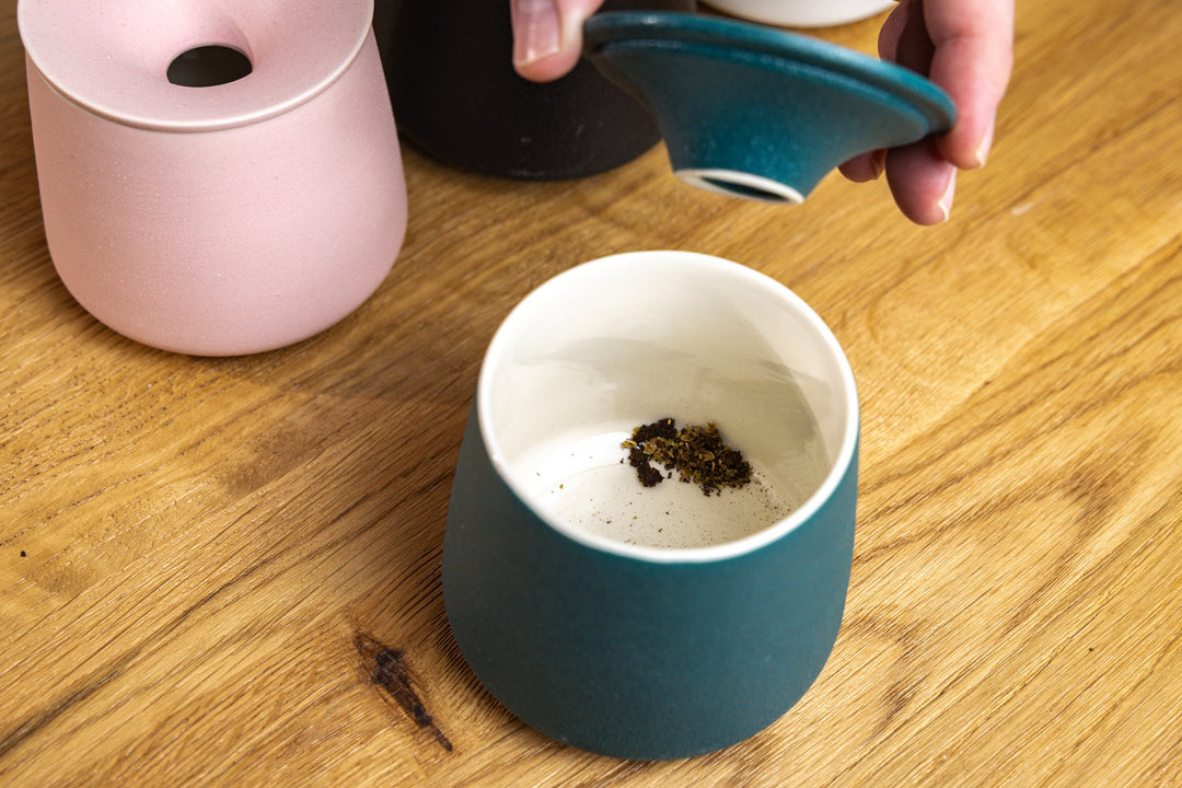 Ceramic Dry Herb Vape AVB Ashtray | Discreet Medical Cannabis Storage