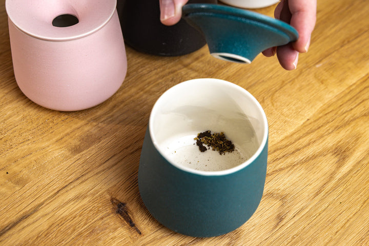 Ceramic Dry Herb Vape AVB Ashtray | Discreet Medical Cannabis Storage