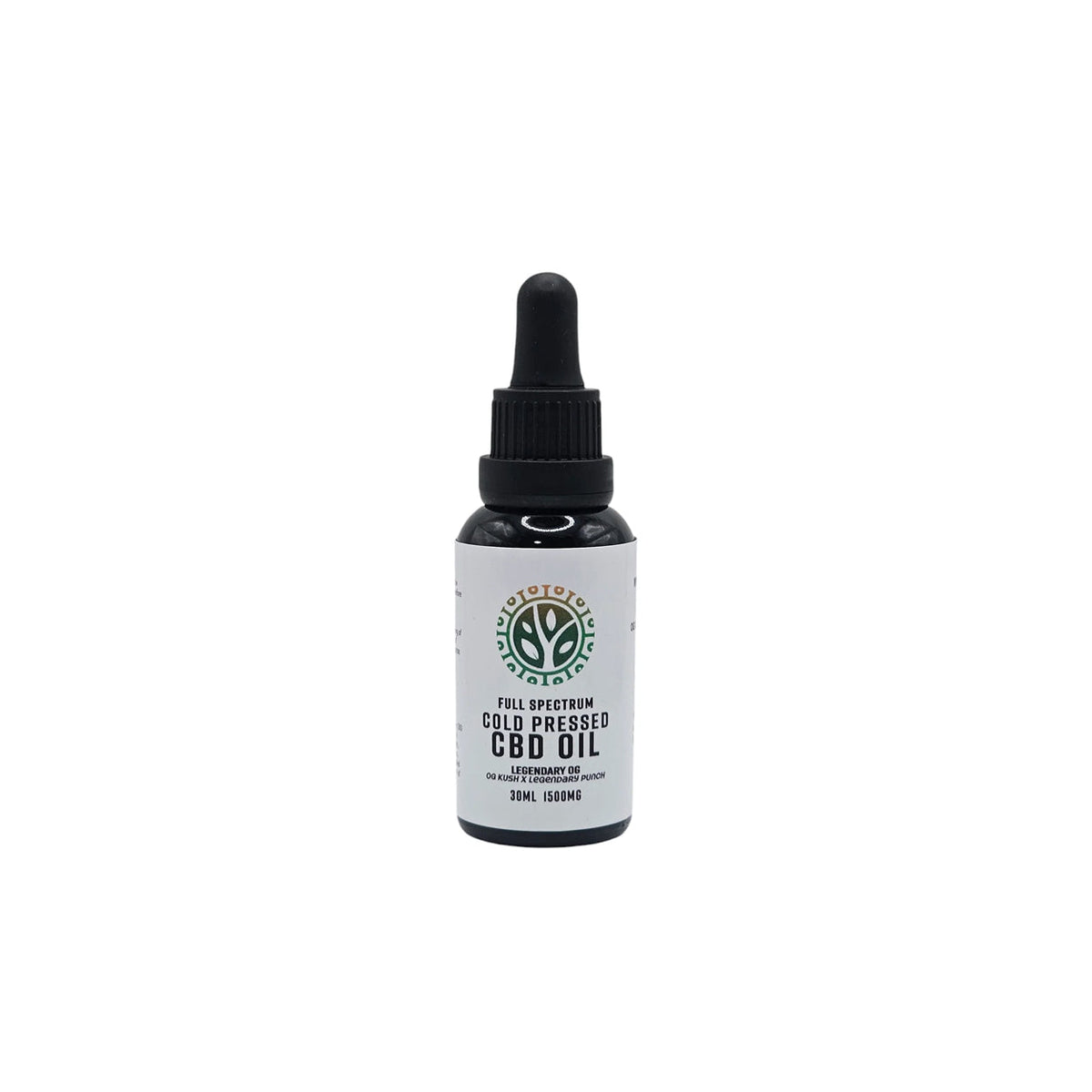Improved Health Cold Pressed Organic Indica CBD Oil 1500mg – Legendary OG Full Spectrum Formula