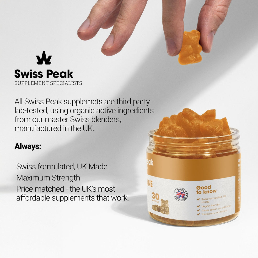 Swiss Peak Lion's Mane Gummies | 2000mg 30 Pack