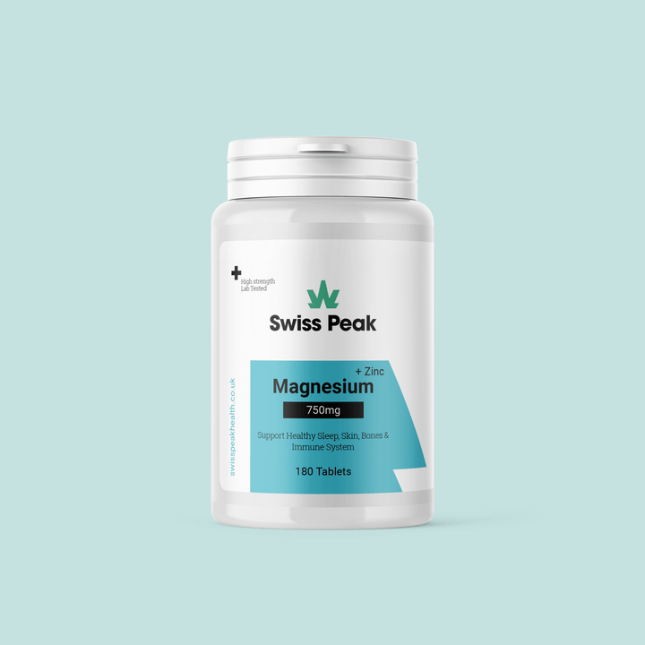 Swiss Peak Magnesium Citrate Tablets 750mg | 60 Servings