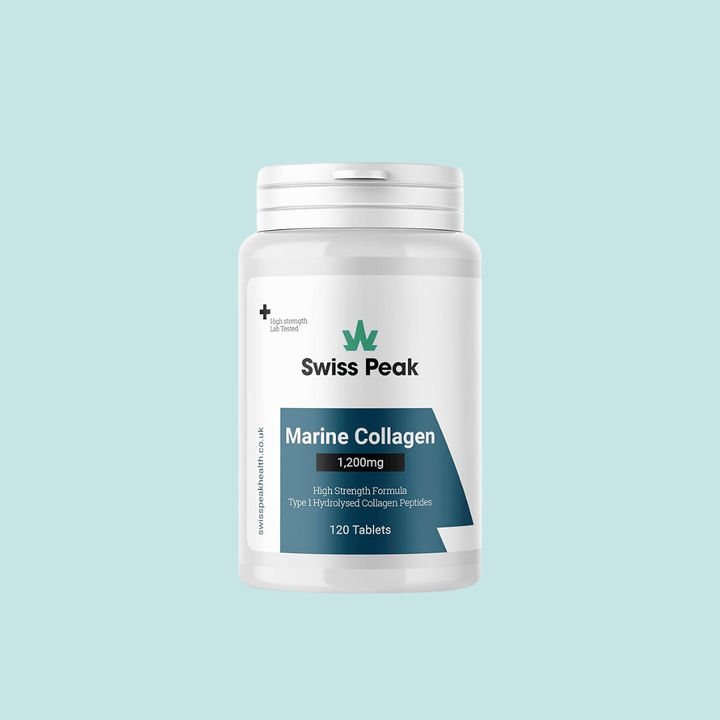 Swiss Peak Marine Collagen Tablets 1200mg | 30 Servings
