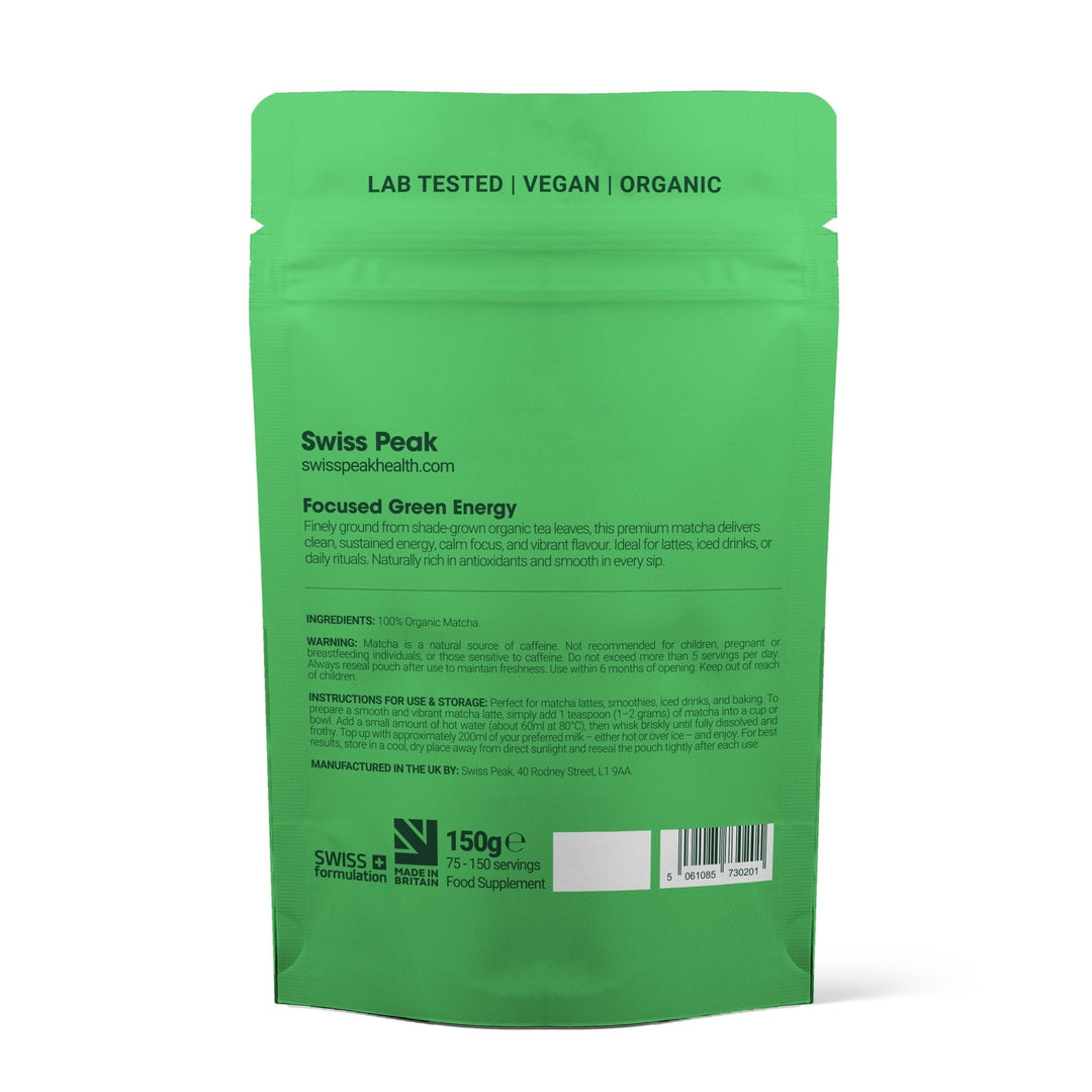 Swiss Peak Matcha Green Tea Powder | 150g