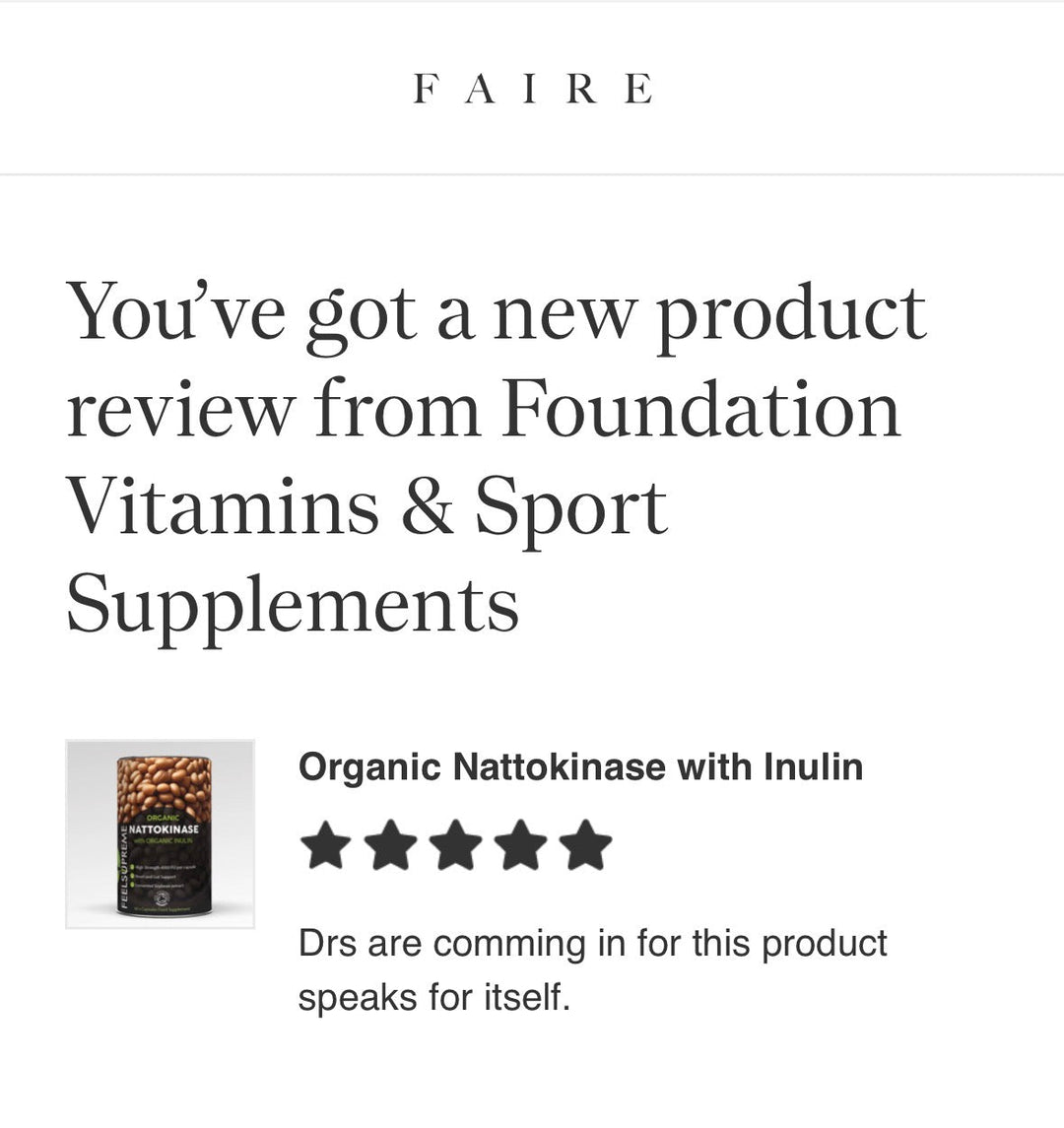 Feel Supreme - Nattokinase Capsules 4000FU