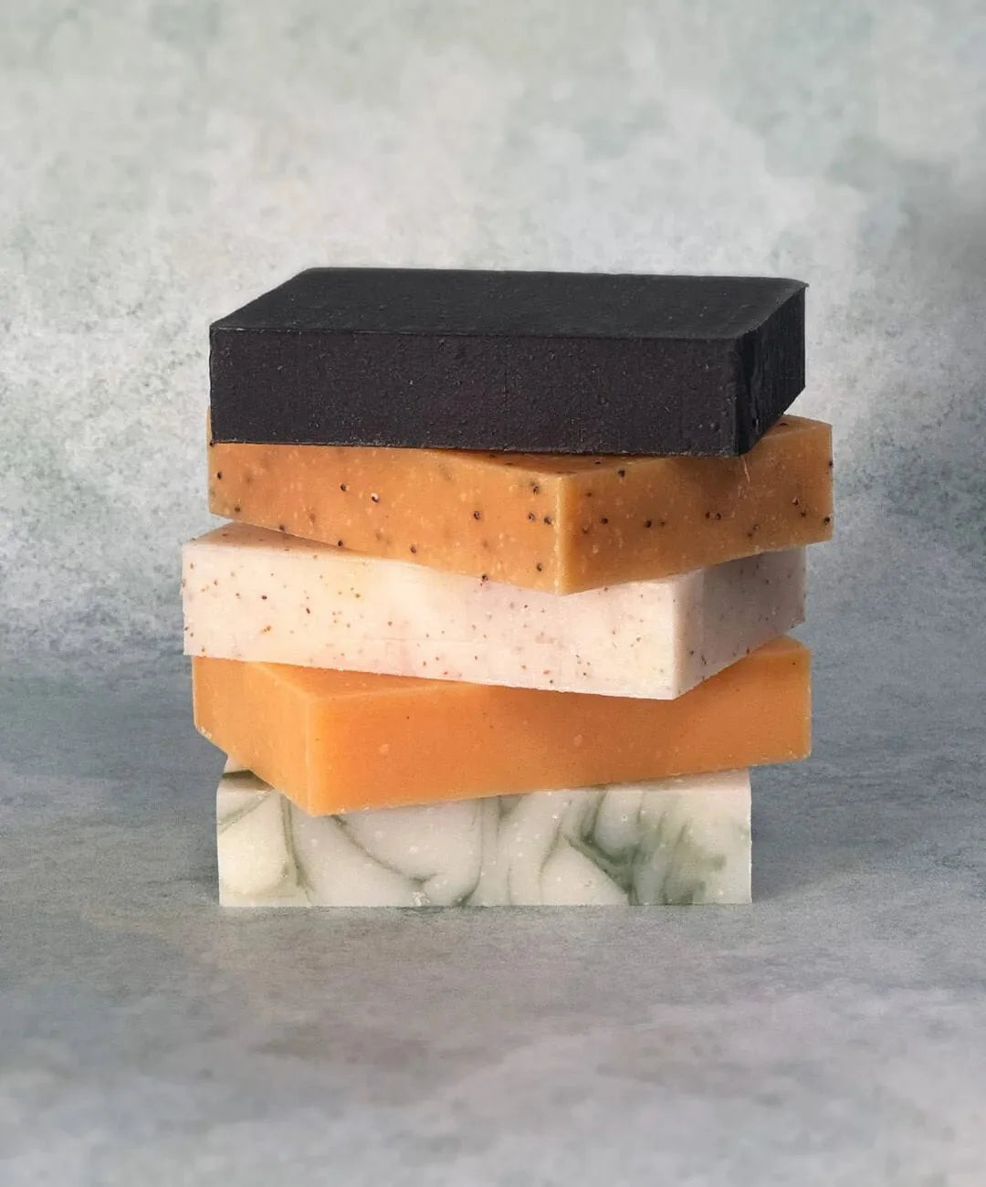 Natural Soap 5 Bar Bundle