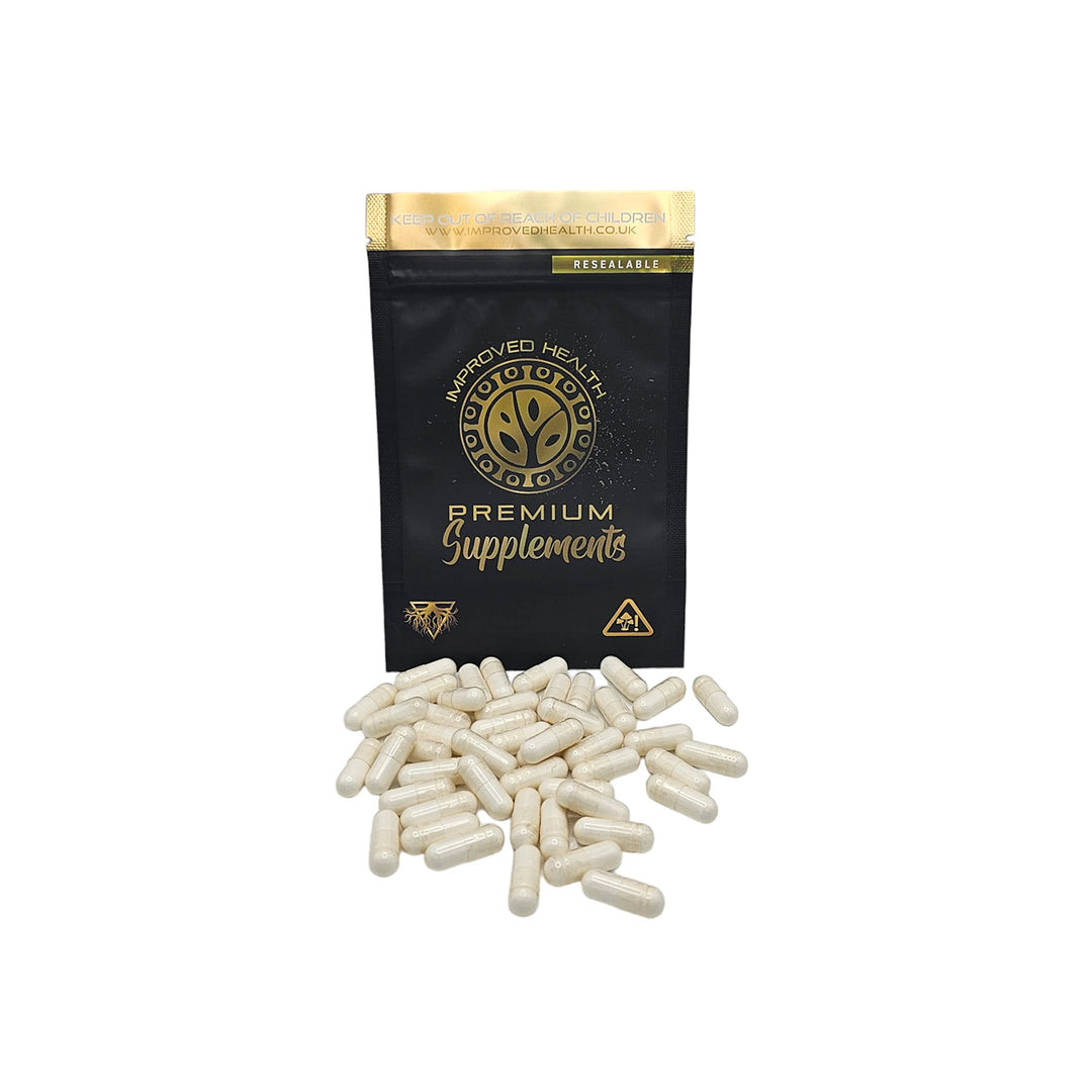 Improved Health Mucuna Pruriens Capsules – Natural L-Dopa & Dopamine Support | Brain & Mood Boost