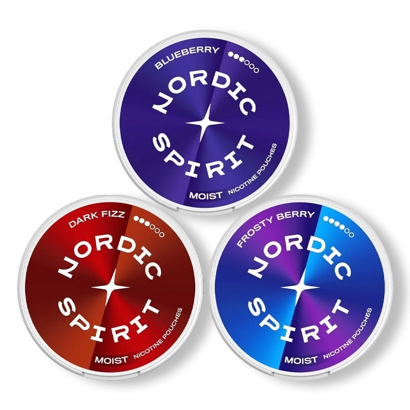Nordic Spirit Nicotine Pouches | Tobacco-Free Slim Pouches