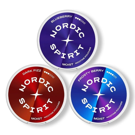 Nordic Spirit Nicotine Pouches | Tobacco-Free Slim Pouches
