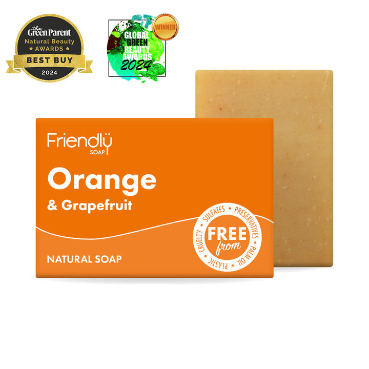 The Positive Company - Orange & Grapefruit Natural Soap