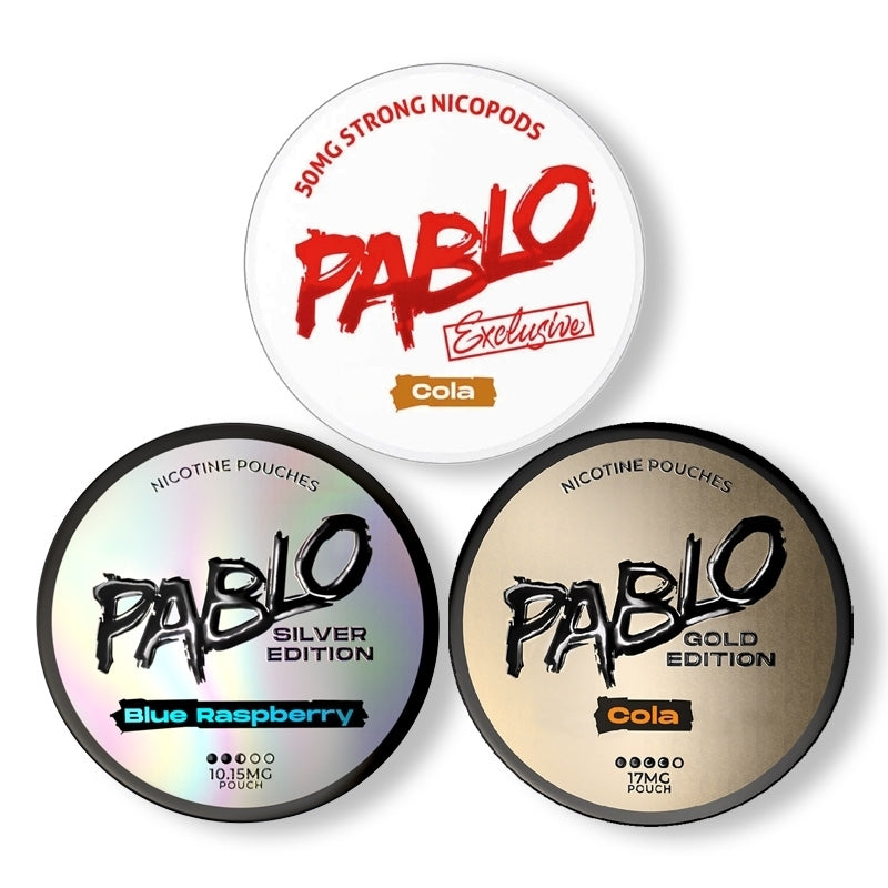Pablo Nicotine Pouches | Tobacco-Free Slim Nicotine Pouches