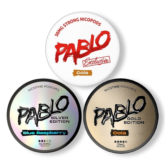 Pablo Nicotine Pouches | Tobacco-Free Slim Nicotine Pouches