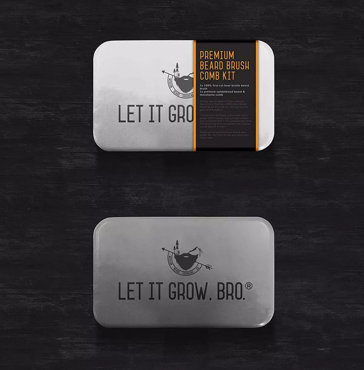 ULTIMATE BEARD BRUSH & COMB KIT