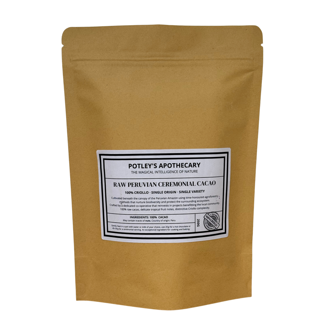 Raw Peruvian Ceremonial Criollo Cacao