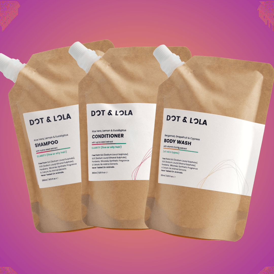 Refill Pouch | Refillable Shampoo & Conditioner