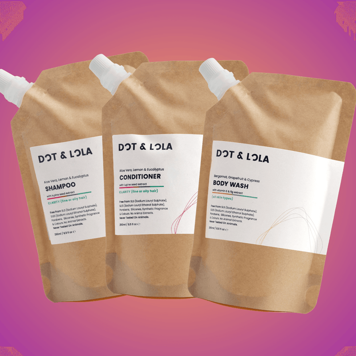 Refill Pouch | Refillable Shampoo & Conditioner