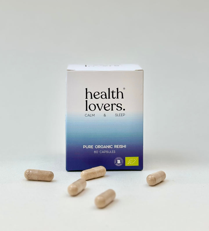 Organic Reishi - Calm, Sleep & Stress Support - Capsules or Powder