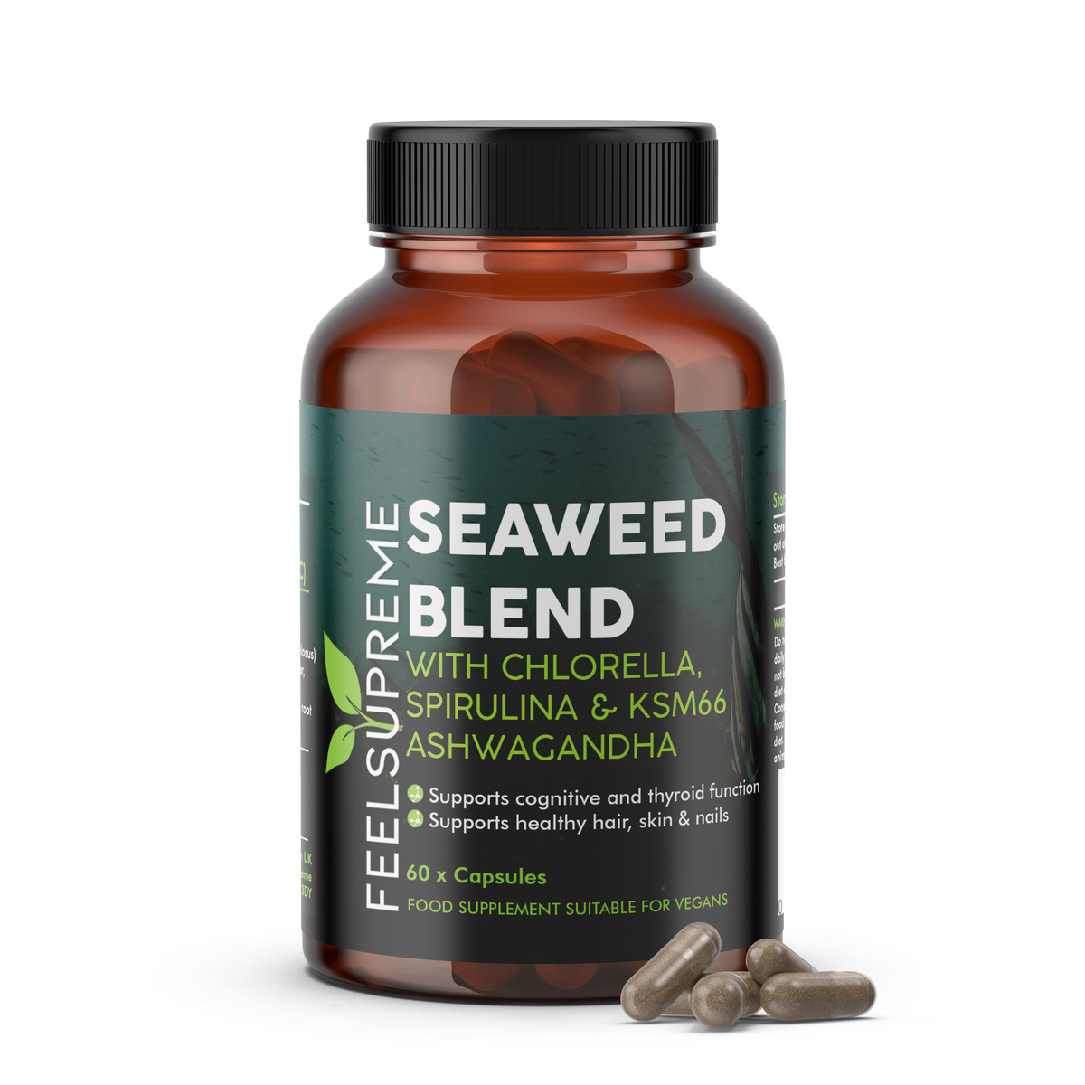 Feel Supreme - Seaweed Blend With Chlorella, Spirulina and Ashwagandha