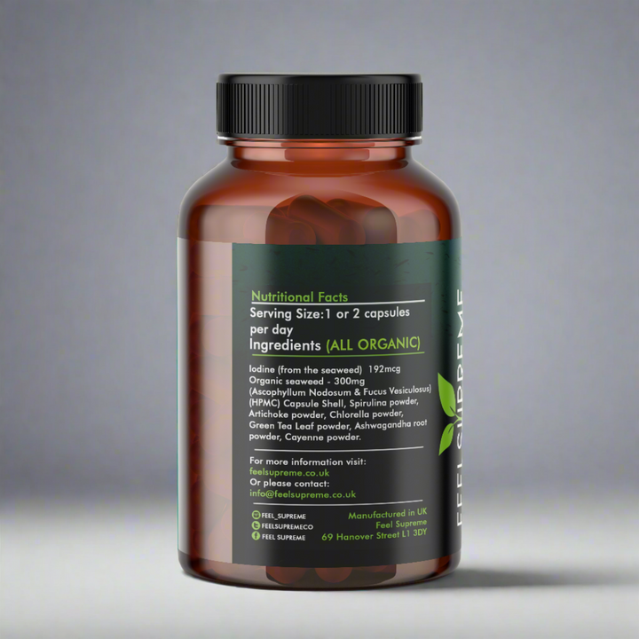 Feel Supreme - Seaweed Blend With Chlorella, Spirulina and Ashwagandha