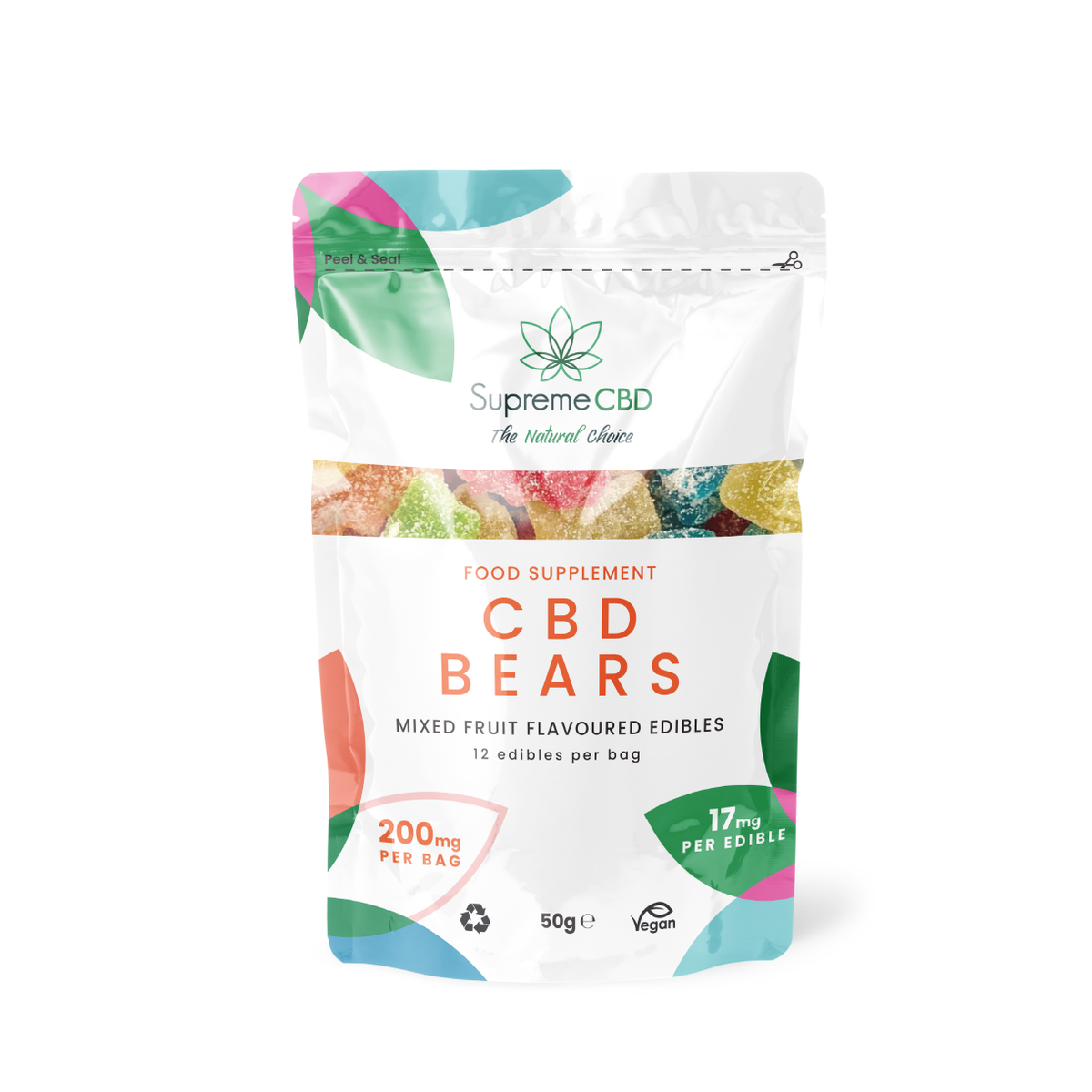 Supreme CBD - CBD Gummy Bears Grab Bag (200mg)