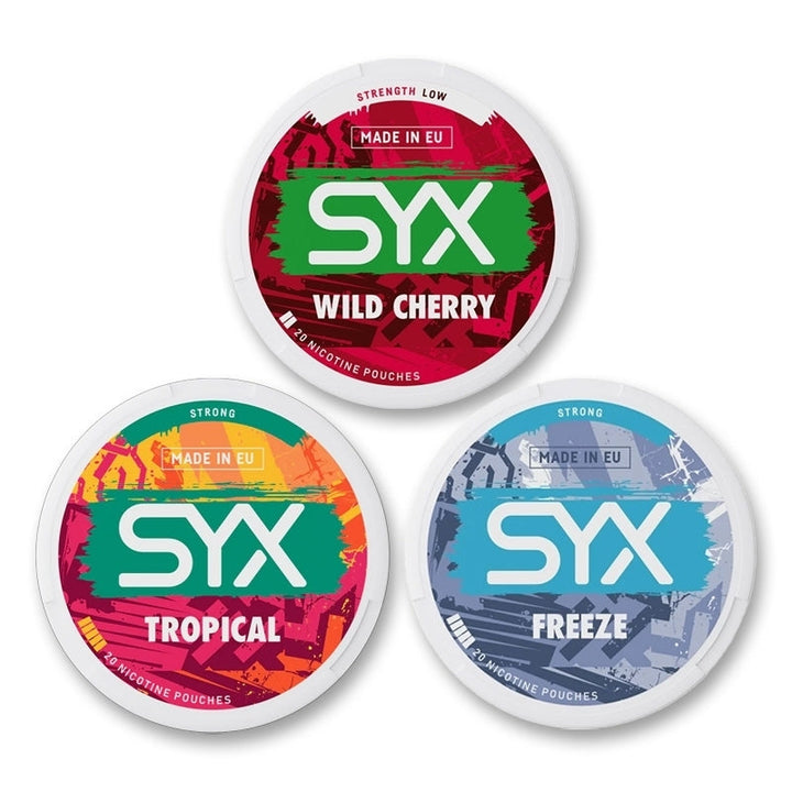 LJ Vapes SYX Nicotine Pouches