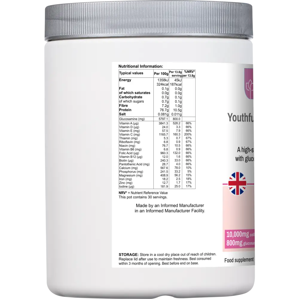 The Positive Company - Youthful Glow Collagen Boost Powder