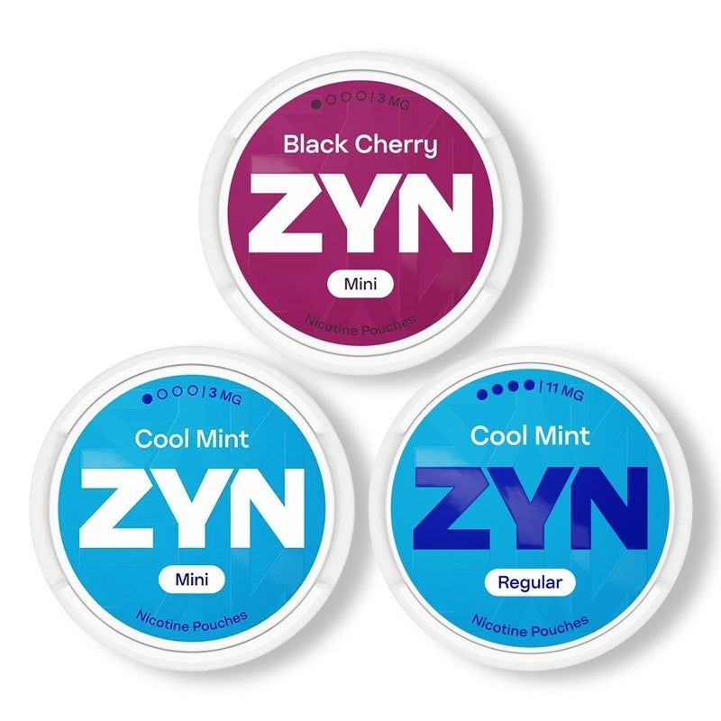 ZYN Regular Nicotine Pouches | Tobacco-Free Nicotine Pouches