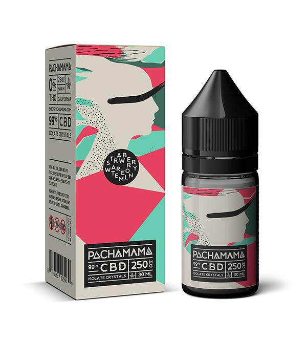 PACHAMAMA Isolate CBD Strawberry Watermelon 30ml - SilverbackCBD