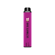 0mg Ultimate Bar XL Disposable Vape Device 3500 Puffs - Flavour: Fresh Mango