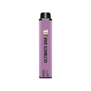 0mg Ultimate Bar XL Disposable Vape Device 3500 Puffs - Flavour: Lady Pink