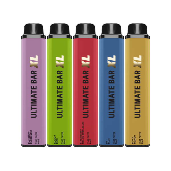 0mg Ultimate Bar XL Disposable Vape Device 3500 Puffs - Flavour: Fresh Mango
