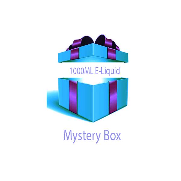 1000ml E-liquid MYSTERY BOX + Nic Shots - SilverbackCBD