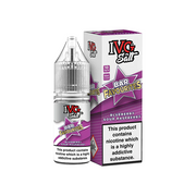 10mg I VG Bar Favourites 10ml Nic Salts (50VG/50PG) - Flavour: Blueberry Pomegranate