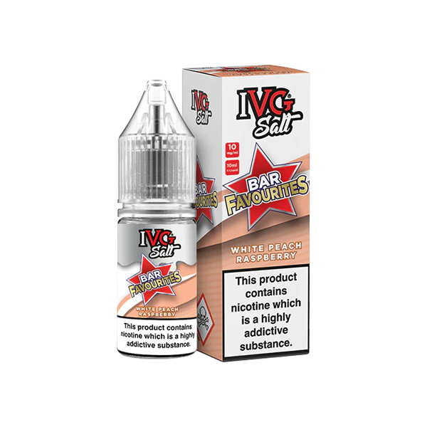 10mg I VG Bar Favourites 10ml Nic Salts (50VG/50PG) - Flavour: Red Rush Ice