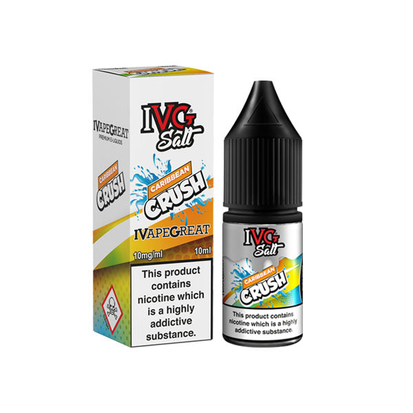 10mg I VG Drinks Salts 10ml Nic Salts (50VG-50PG) - Flavour: Vimade Fusion