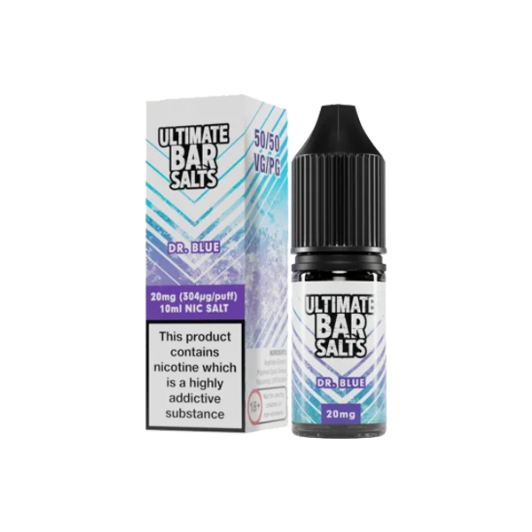 10mg Ultimate Bar Salts 10ml Nic Salts (50VG-50PG) - Flavour: Strawberry Chill