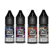10mg Ultimate Puff Salts Cookies 10ML Flavoured Nic Salts (50VG-50PG) - Flavour: Red Velvet - SilverbackCBD