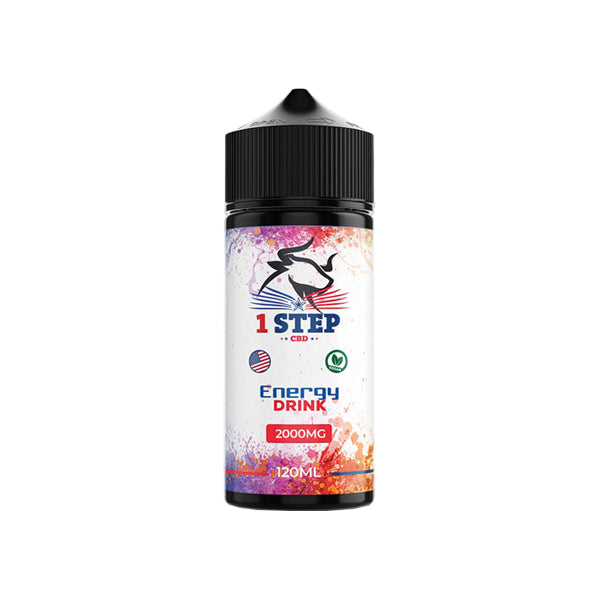 1 Step CBD 2000mg CBD E-liquid 120ml (BUY 1 GET 1 FREE) - Flavour: Tooty Frooty