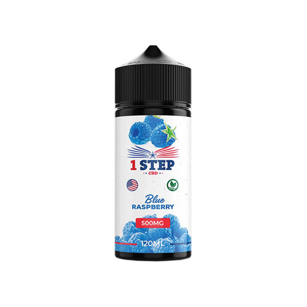 1 Step CBD 500mg CBD E-liquid 120ml (BUY 1 GET 1 FREE) - Flavour: Vanilla Custard