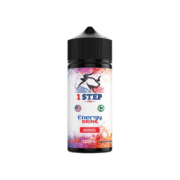 1 Step CBD 500mg CBD E-liquid 120ml (BUY 1 GET 1 FREE) - Flavour: Tooty Frooty