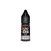 20MG Ultimate Puff Salts Soda 10ML Flavoured Nic Salts (50VG-50PG) - Flavour: Pineapple Crush - SilverbackCBD