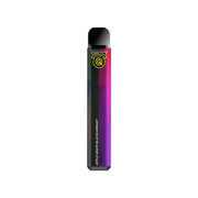 20mg Billiards Q Tricks Shot Disposable Vape Device 600 Puffs - Flavour: Papaya Sugarcane Strawberry - SilverbackCBD