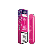 20mg Doozy Nix Disposable Vape Device 600 Puffs - Flavour: Fantasia Grape - SilverbackCBD