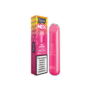20mg Doozy Nix Disposable Vape Device 600 Puffs - Flavour: Fantasia Grape - SilverbackCBD