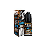 20mg Doozy Vape Co Nic Salt 10ml (50VG-50PG) - Flavour: Caramel Tobacco Ice - SilverbackCBD