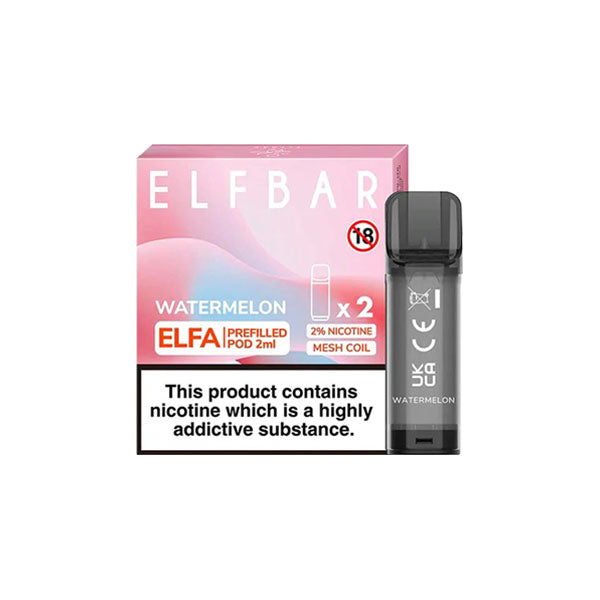 ELF Bar ELFA 20mg Replacement Prefilled Pods 2ml - Flavour: Blueberry Cotton Candy